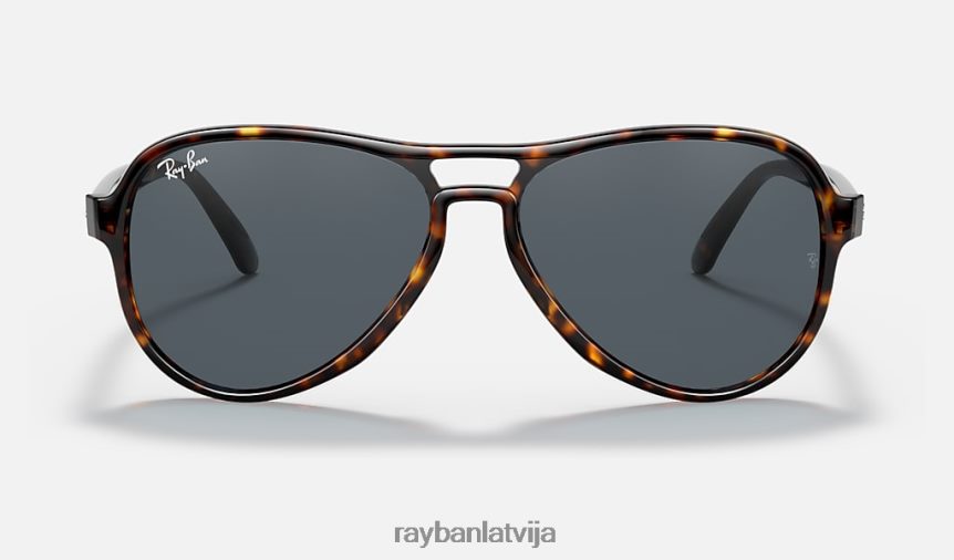 klaidonis pulēta havana/zila/pelēka F0L86X1254 vīriešiem Ray-Ban saulesbrilles
