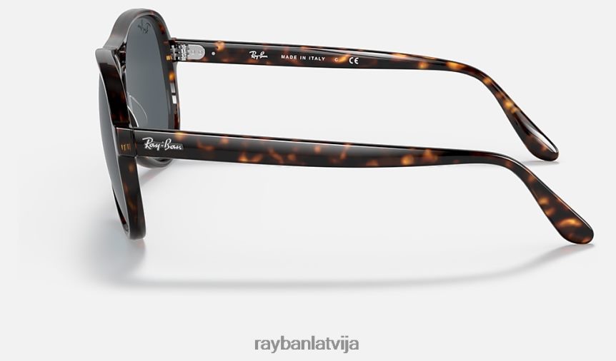 klaidonis pulēta havana/zila/pelēka F0L86X1254 vīriešiem Ray-Ban saulesbrilles