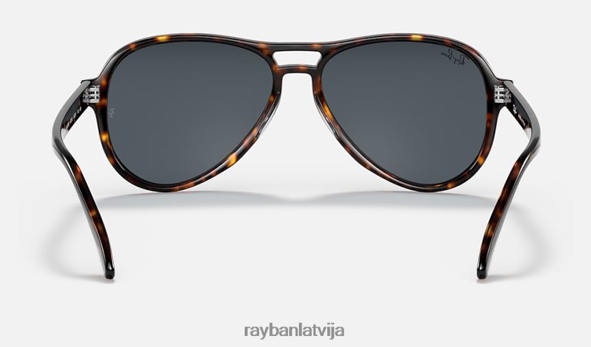 klaidonis pulēta havana/zila/pelēka F0L86X1254 vīriešiem Ray-Ban saulesbrilles