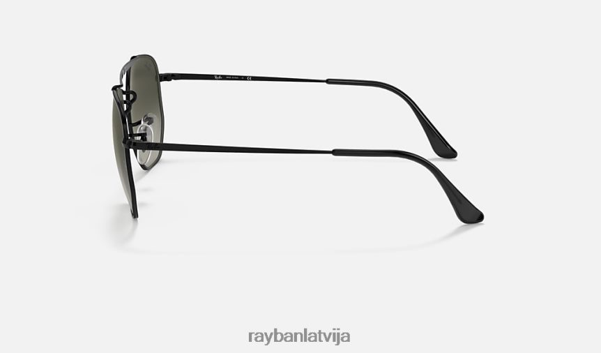 maršals pulēta melna/pelēka F0L86X244 vīriešiem Ray-Ban saulesbrilles
