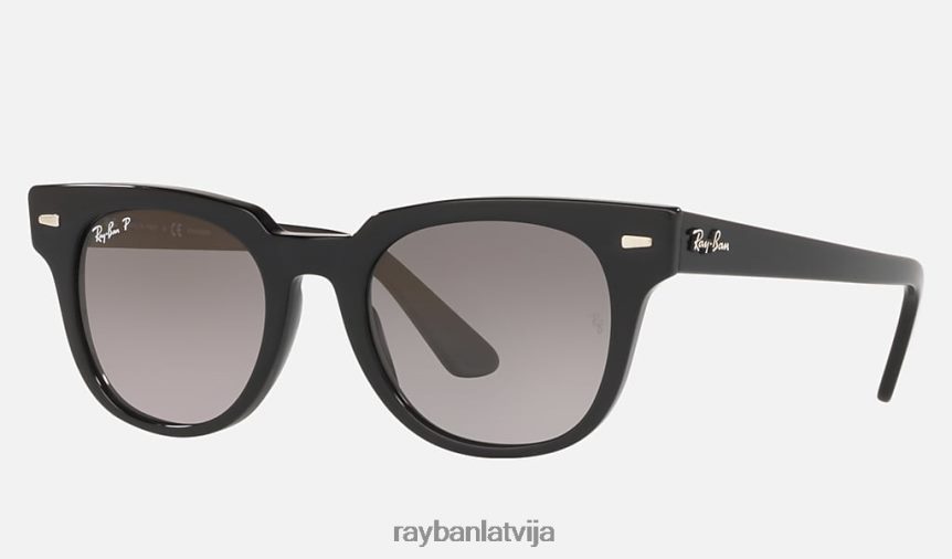 meteoru klasika pulēta melna/pelēka F0L86X307 vīriešiem Ray-Ban saulesbrilles