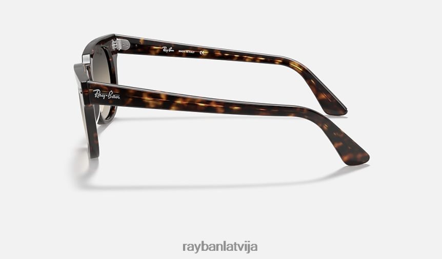 meteoru klasika pulēts bruņurupucis/gaiši pelēks F0L86X305 vīriešiem Ray-Ban saulesbrilles