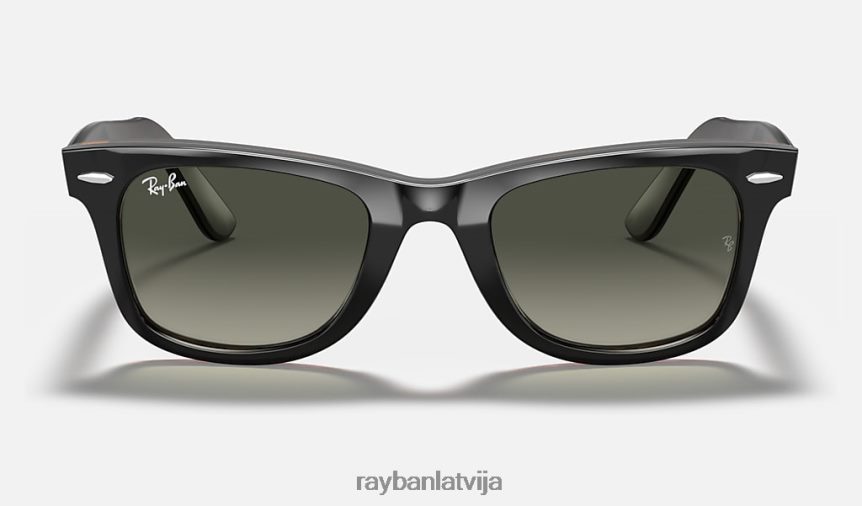 oriģināls wayfarer krāsu sajaukums pulēts pelēks uz havanas/pelēks F0L86X993 vīriešiem Ray-Ban saulesbrilles