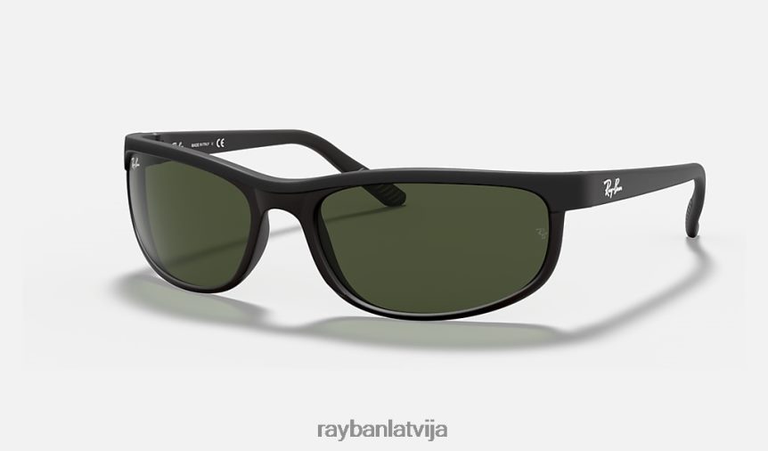 plēsējs 2 matēts melns/zaļš F0L86X603 vīriešiem Ray-Ban saulesbrilles