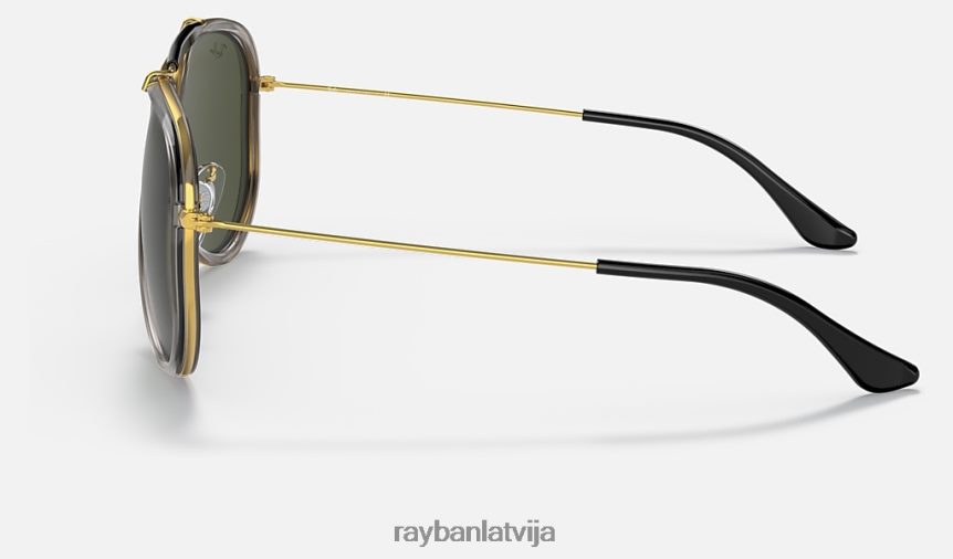 āra cilvēks pulēts zelts/zaļš F0L86X1457 vīriešiem Ray-Ban saulesbrilles