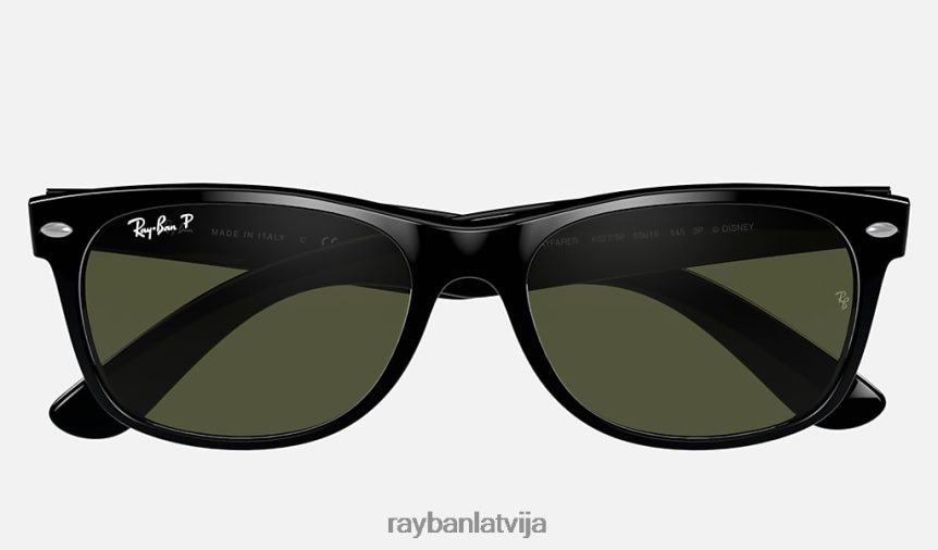 rb2132 jauns ceļinieks Mikijs s20 pulēta melna/zaļa F0L86X943 vīriešiem Ray-Ban saulesbrilles