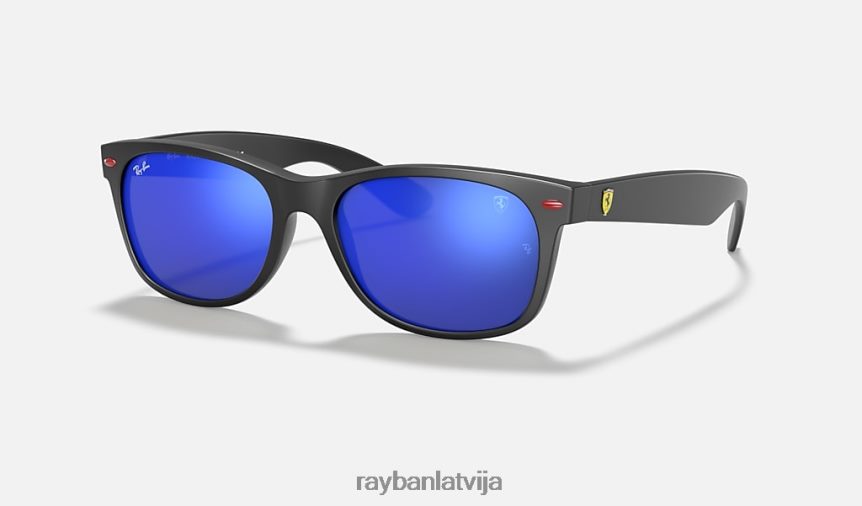 rb2132m scuderia ferrari kolekcija matēts melns/zils F0L86X1000 vīriešiem Ray-Ban saulesbrilles