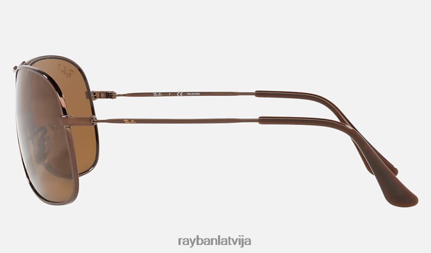rb3267 pulēta brūna/brūna F0L86X1264 vīriešiem Ray-Ban saulesbrilles
