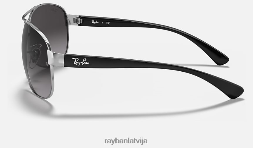 rb3386 pulēts sudrabs/pelēks F0L86X810 vīriešiem Ray-Ban saulesbrilles