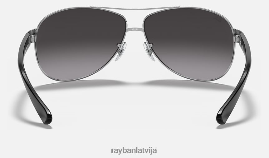 rb3386 pulēts sudrabs/pelēks F0L86X810 vīriešiem Ray-Ban saulesbrilles