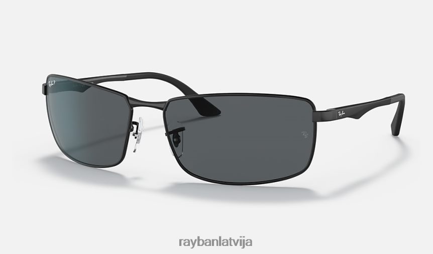 rb3498 matēts melns/pelēks F0L86X712 vīriešiem Ray-Ban saulesbrilles