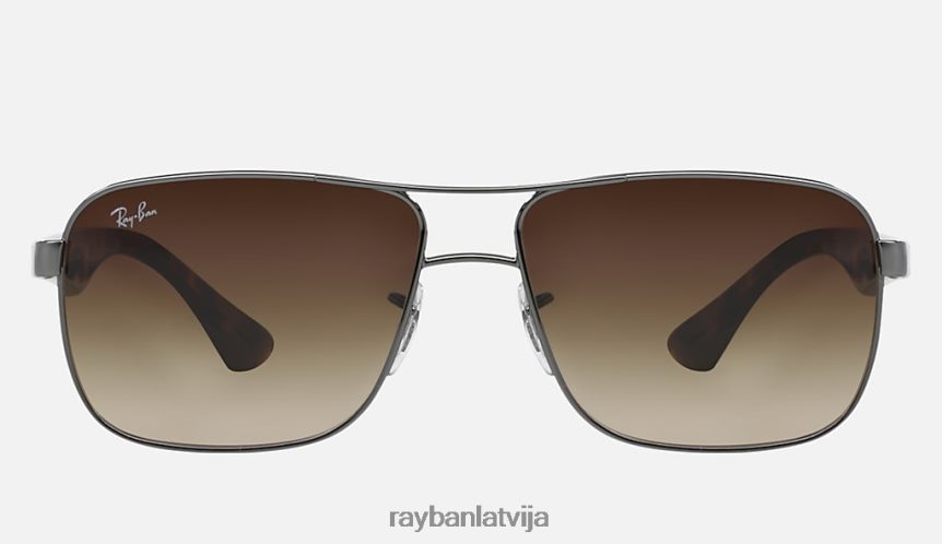 rb3516 pulēts gunmetāls/brūns F0L86X507 vīriešiem Ray-Ban saulesbrilles