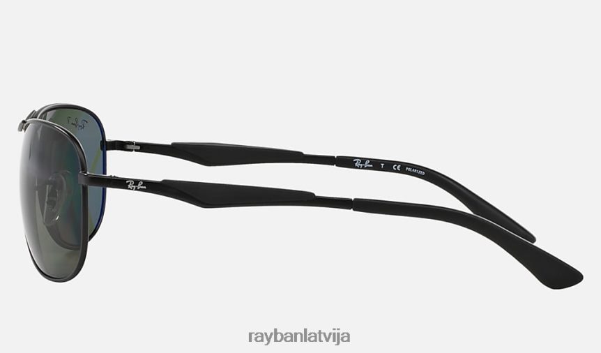 rb3519 matēts melns/zaļš F0L86X1261 vīriešiem Ray-Ban saulesbrilles