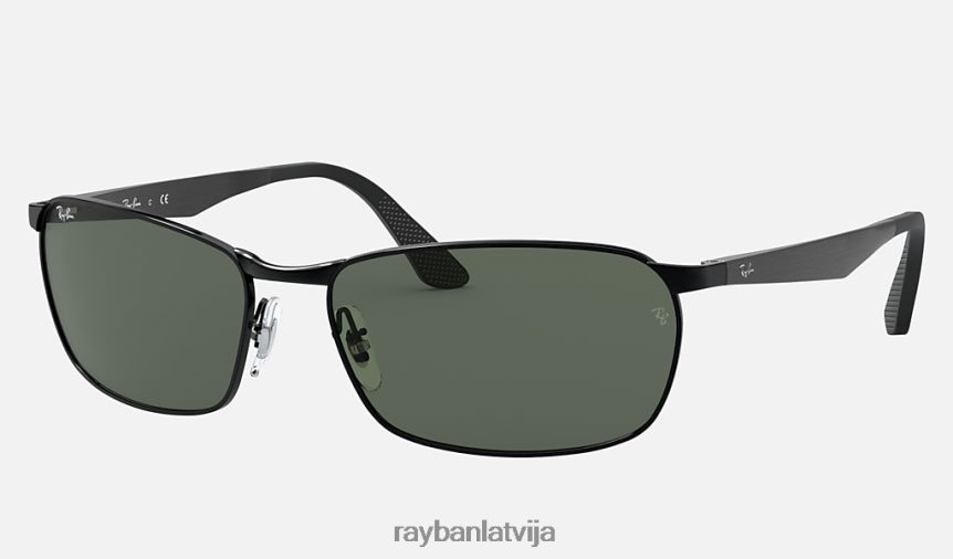 rb3534 pulēta melna/zaļa F0L86X1034 vīriešiem Ray-Ban saulesbrilles