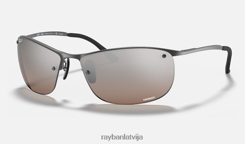 rb3542 krāsa matēts gunmetāls/sudrabs F0L86X910 vīriešiem Ray-Ban saulesbrilles