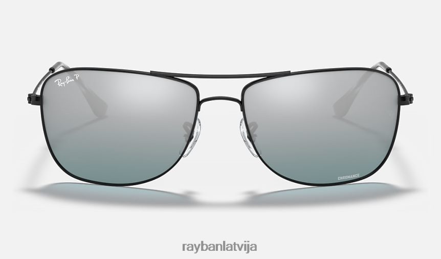 rb3543 krāsa pulēta melna/pelēka F0L86X776 vīriešiem Ray-Ban saulesbrilles