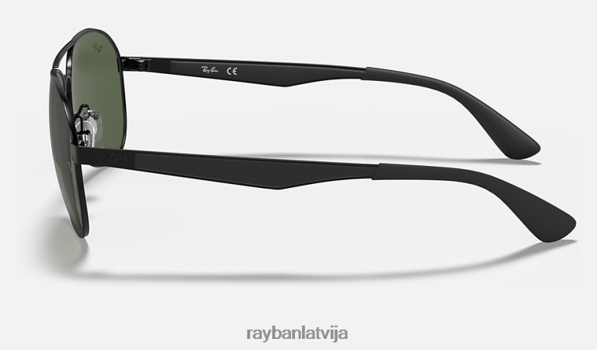 rb3549 matēts melns/zaļš F0L86X874 vīriešiem Ray-Ban saulesbrilles