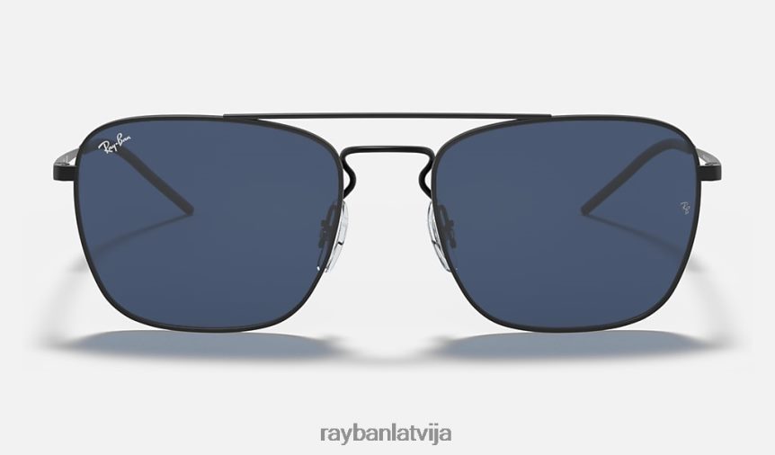 rb3588 matēts melns/zils F0L86X420 vīriešiem Ray-Ban saulesbrilles