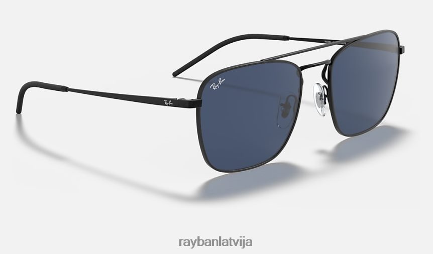 rb3588 matēts melns/zils F0L86X420 vīriešiem Ray-Ban saulesbrilles