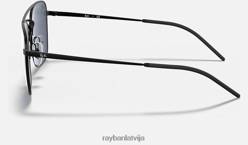 rb3588 matēts melns/zils F0L86X420 vīriešiem Ray-Ban saulesbrilles