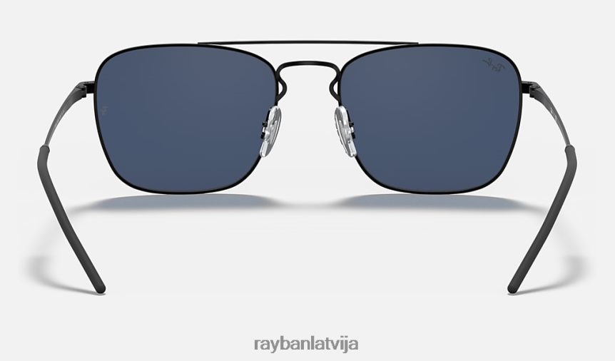 rb3588 matēts melns/zils F0L86X420 vīriešiem Ray-Ban saulesbrilles