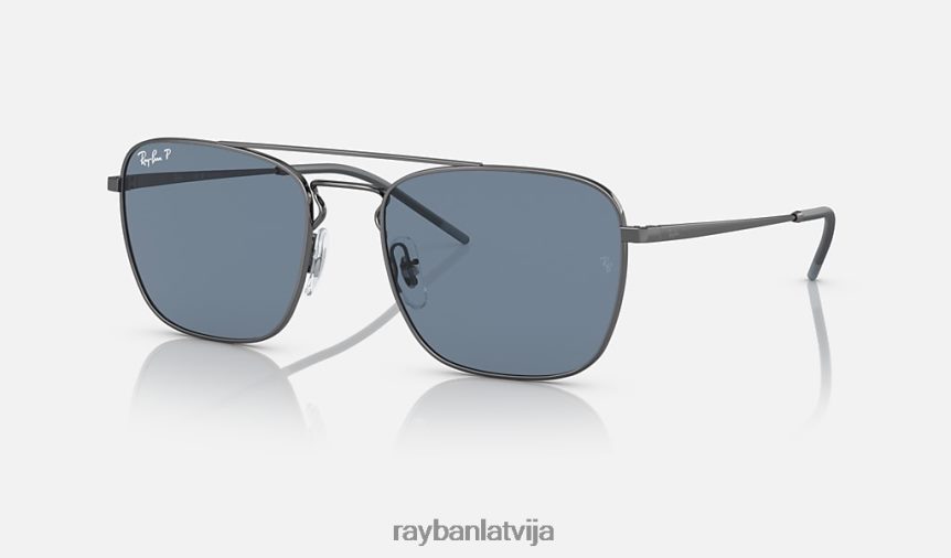 rb3588 pulēts gunmetāls/zils F0L86X421 vīriešiem Ray-Ban saulesbrilles
