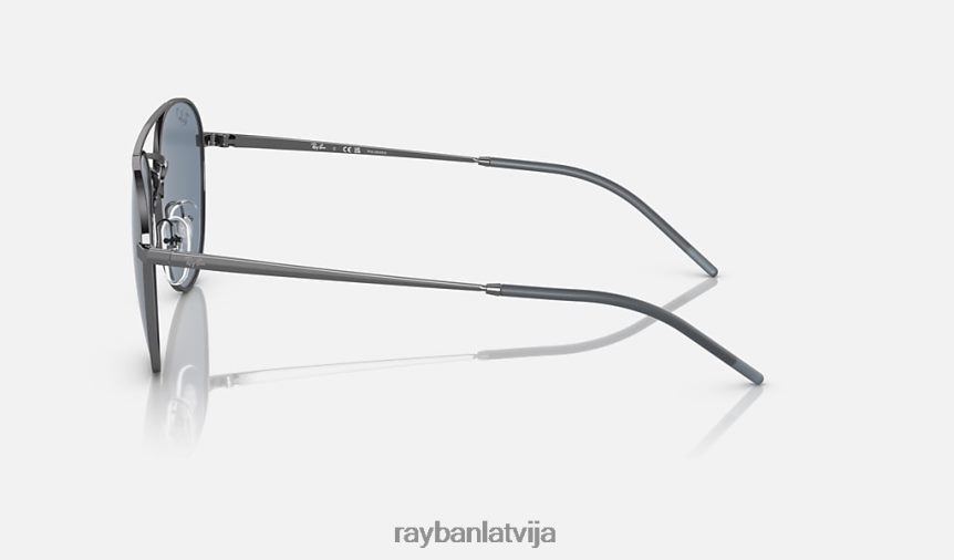 rb3589 pulēts gunmetāls/zils F0L86X797 vīriešiem Ray-Ban saulesbrilles