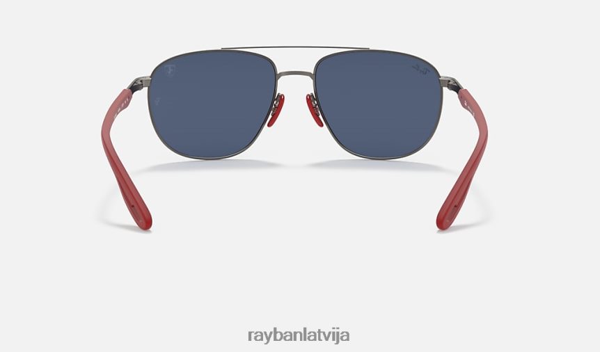rb3659m scuderia ferrari kolekcija matēts gunmetāls/tumši zils F0L86X1122 vīriešiem Ray-Ban saulesbrilles