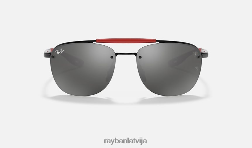 rb3662m scuderia ferrari kolekcija matēts melns/pelēks F0L86X1050 vīriešiem Ray-Ban saulesbrilles