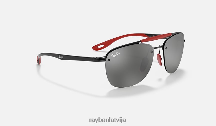 rb3662m scuderia ferrari kolekcija matēts melns/pelēks F0L86X1050 vīriešiem Ray-Ban saulesbrilles