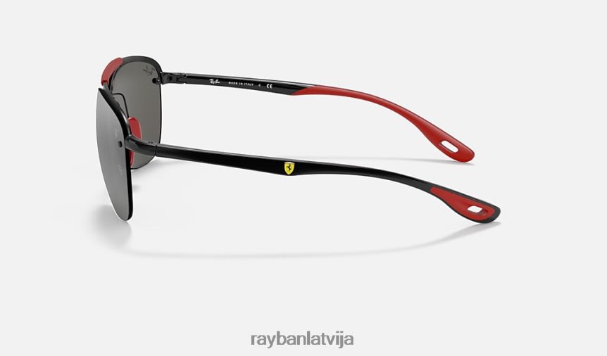 rb3662m scuderia ferrari kolekcija matēts melns/pelēks F0L86X1050 vīriešiem Ray-Ban saulesbrilles
