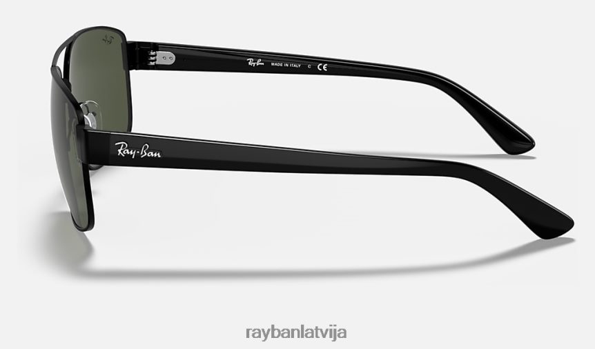 rb3663 pulēta melna/zaļa F0L86X668 vīriešiem Ray-Ban saulesbrilles