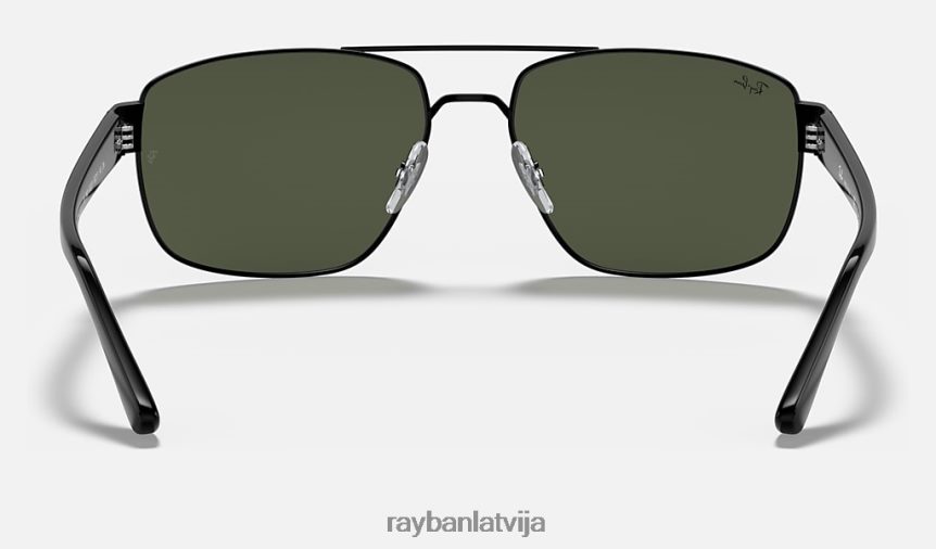 rb3663 pulēta melna/zaļa F0L86X668 vīriešiem Ray-Ban saulesbrilles