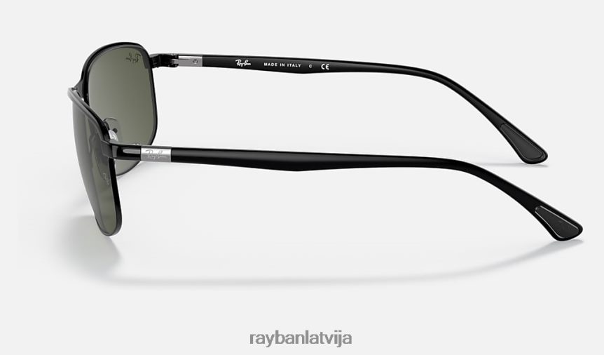 rb3671 pulēta melna/zaļa F0L86X980 vīriešiem Ray-Ban saulesbrilles
