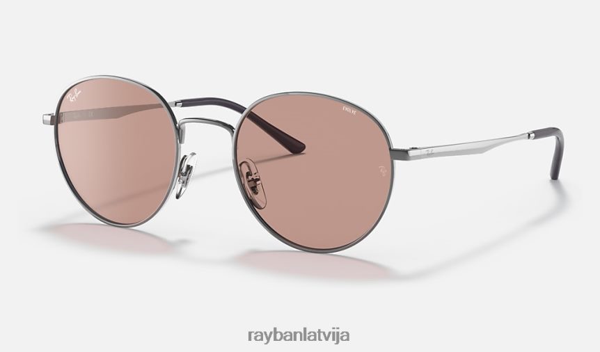rb3681 attīstās pulēts gunmetāls/brūns fotohroms F0L86X1326 vīriešiem Ray-Ban saulesbrilles