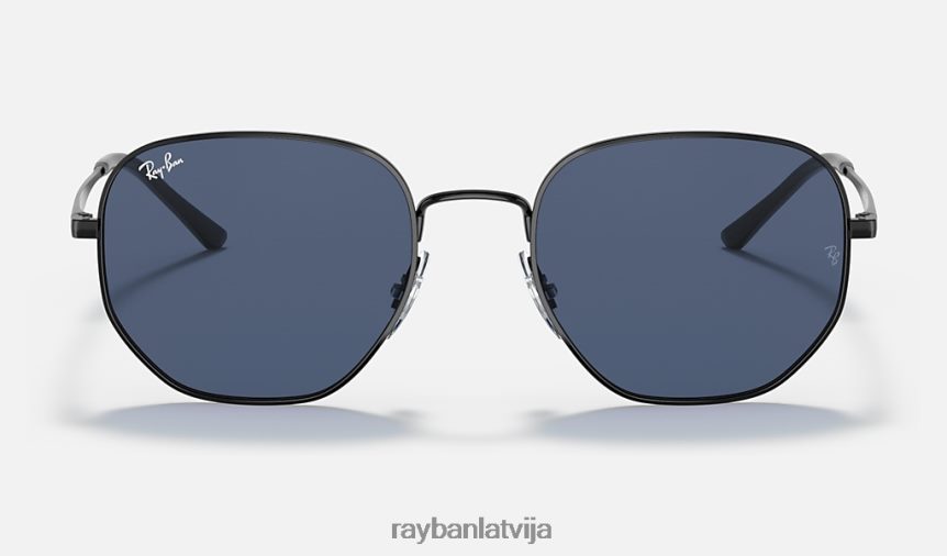 rb3682 pulēta melna/tumši zila F0L86X510 vīriešiem Ray-Ban saulesbrilles