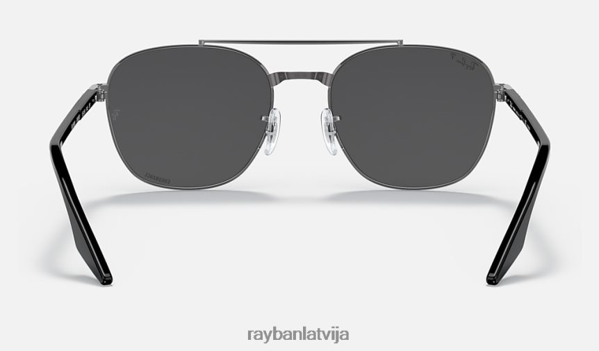 rb3688 krāsa pulēts gunmetāls/tumši pelēks F0L86X1435 vīriešiem Ray-Ban saulesbrilles