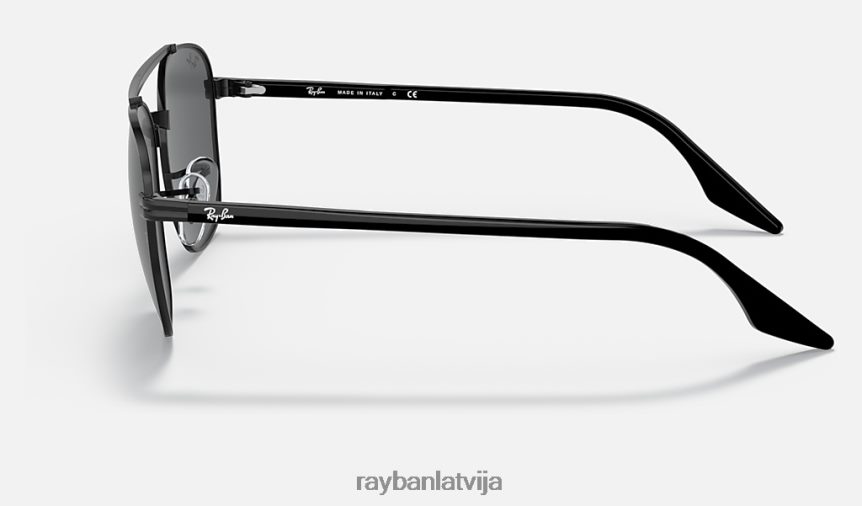 rb3688 pulēta melna/pelēka F0L86X458 vīriešiem Ray-Ban saulesbrilles