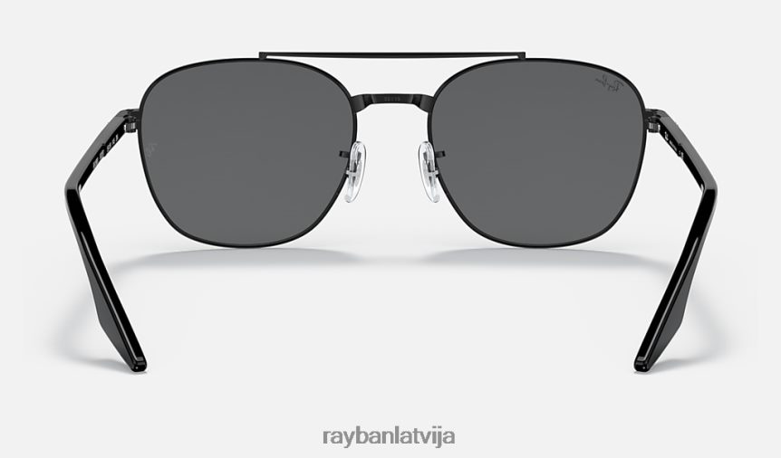 rb3688 pulēta melna/pelēka F0L86X458 vīriešiem Ray-Ban saulesbrilles