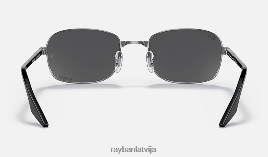 rb3690 krāsa pulēts gunmetāls/tumši pelēks F0L86X1423 vīriešiem Ray-Ban saulesbrilles