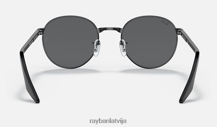 rb3691 pulēta melna/pelēka F0L86X1422 vīriešiem Ray-Ban saulesbrilles
