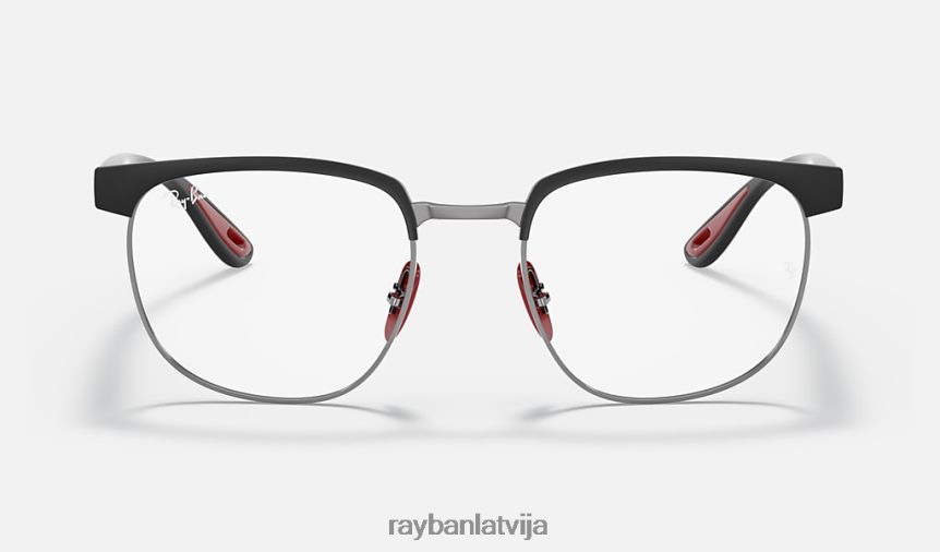 rb3698vm scuderia ferrari kolekcija matēts melns uz gunmetāla F0L86X2117 vīriešiem Ray-Ban saulesbrilles