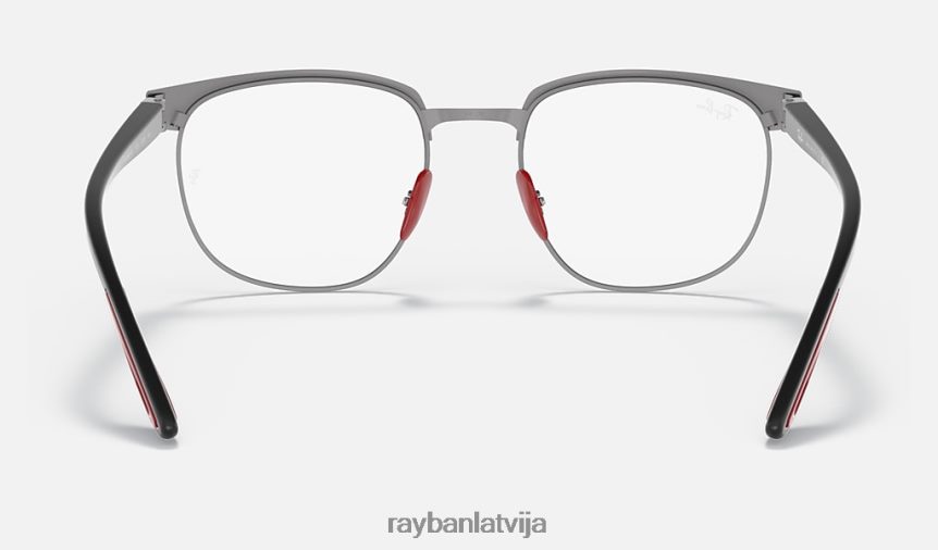 rb3698vm scuderia ferrari kolekcija matēts melns uz gunmetāla F0L86X2117 vīriešiem Ray-Ban saulesbrilles