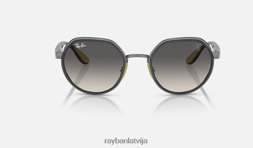 rb3703m scuderia ferrari kolekcija pulēts gunmetāls/pelēks F0L86X469 vīriešiem Ray-Ban saulesbrilles