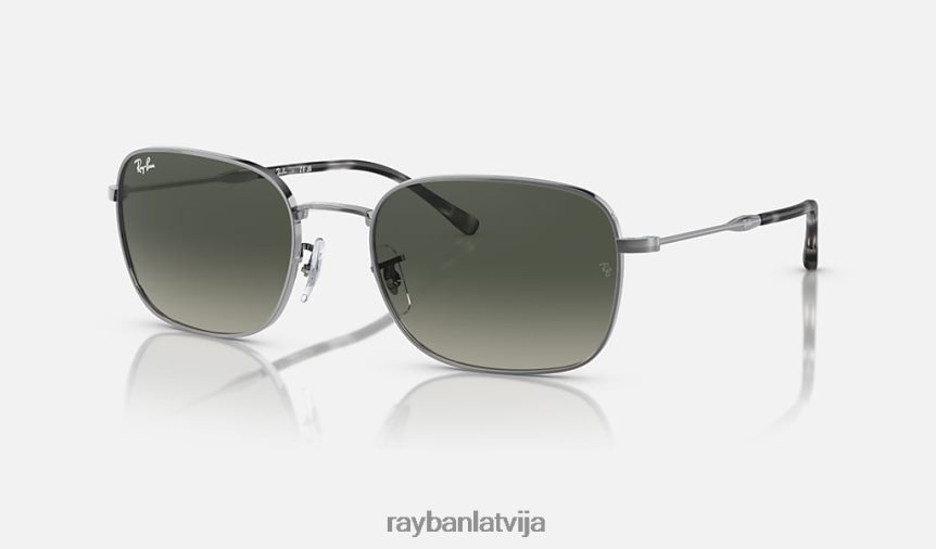 rb3706 pulēts gunmetāls/pelēks F0L86X324 vīriešiem Ray-Ban saulesbrilles
