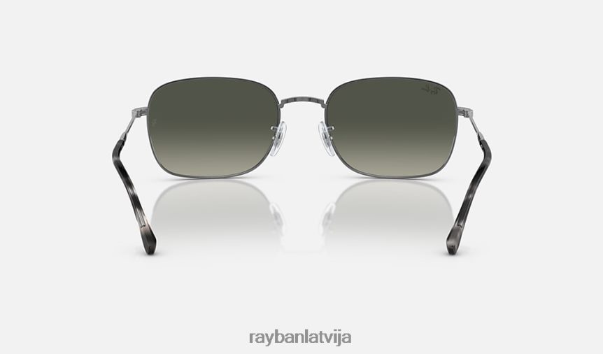 rb3706 pulēts gunmetāls/pelēks F0L86X324 vīriešiem Ray-Ban saulesbrilles