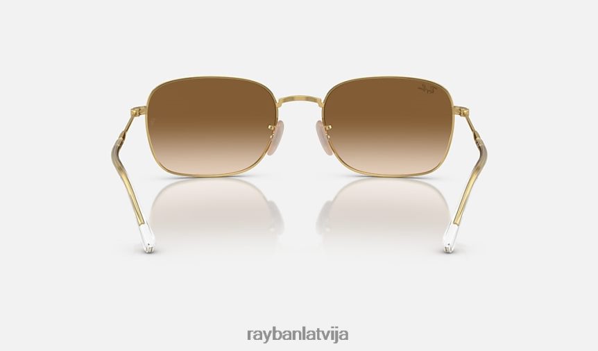 rb3706 pulēts zelts/brūns F0L86X322 vīriešiem Ray-Ban saulesbrilles