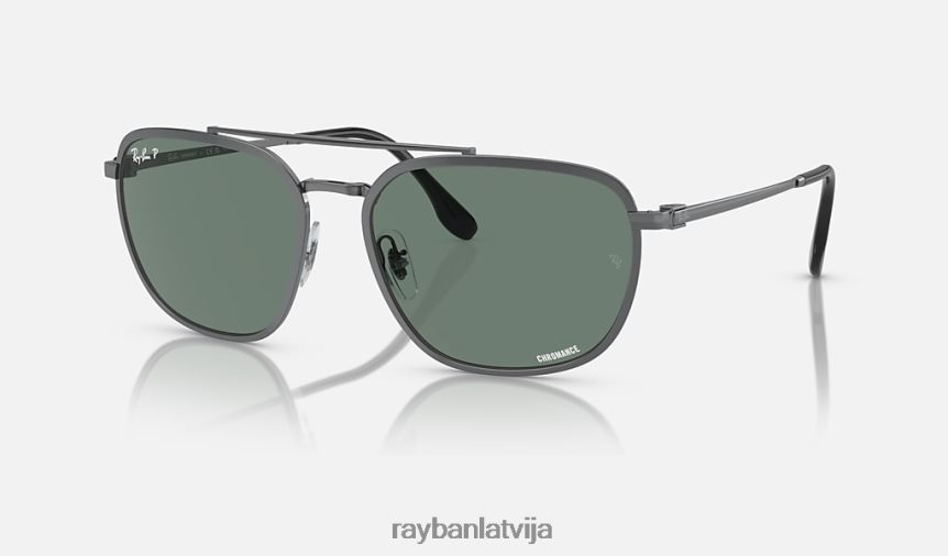 rb3708 krāsa pulēts gunmetāls/pelēks F0L86X1544 vīriešiem Ray-Ban saulesbrilles