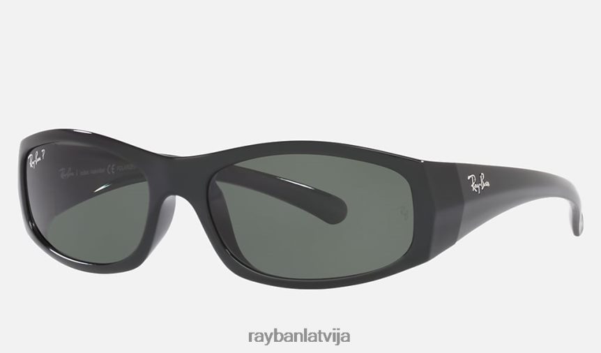 rb4093 melns/zaļš F0L86X1385 vīriešiem Ray-Ban saulesbrilles