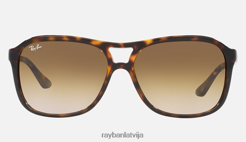 rb4128 pulēta gaiša havana/brūna F0L86X1534 vīriešiem Ray-Ban saulesbrilles